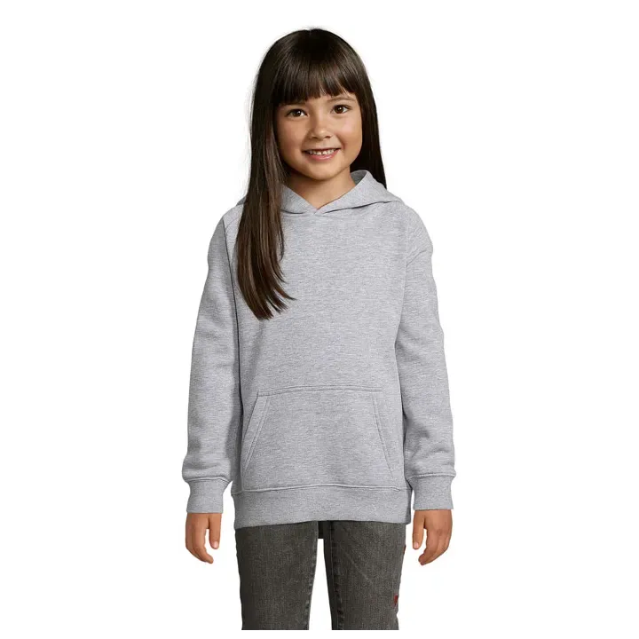 STELLAR KIDS HOODED  SWEAT - S03576 (MOCN#GY)